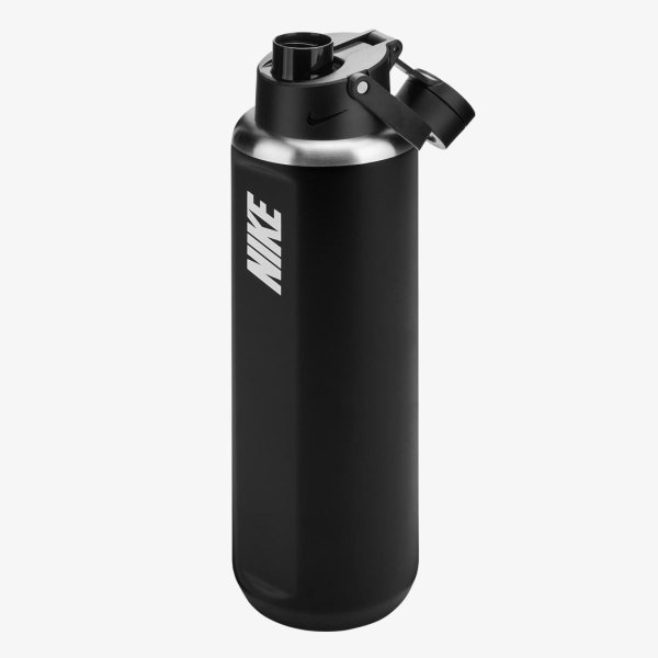 Бутылка NIKE SS RECHARGE CHUG BOTTLE 32 OZ GRAPHIC RFSH BLACK/BLACK/WHITE/WHITE 32OZ