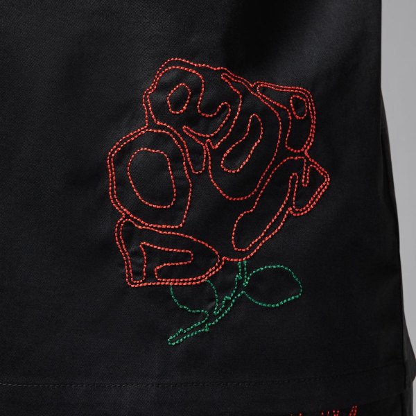 Женская рубашка JORDAN W J SS WOVEN TOP ROSE