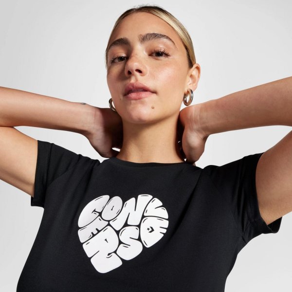 Жіноча футболка Converse COLORFUL HEART TEE