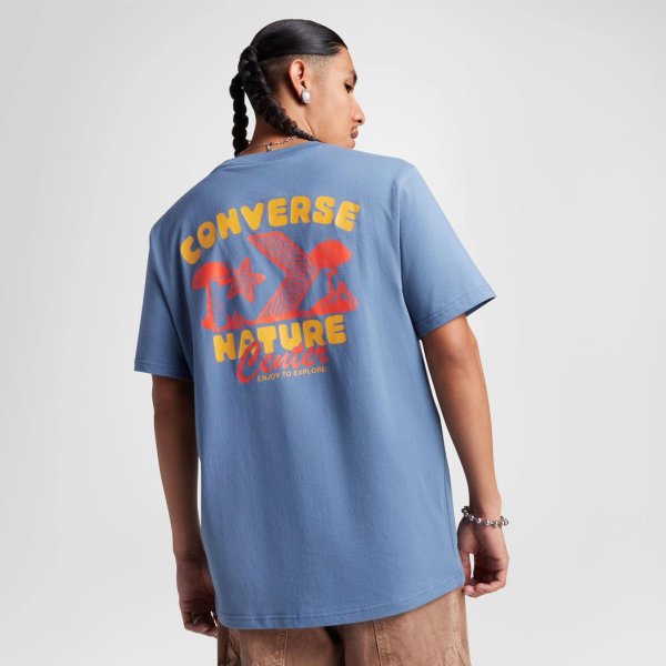 Мужская футболка CONVERSE NATURE CENTER TEE