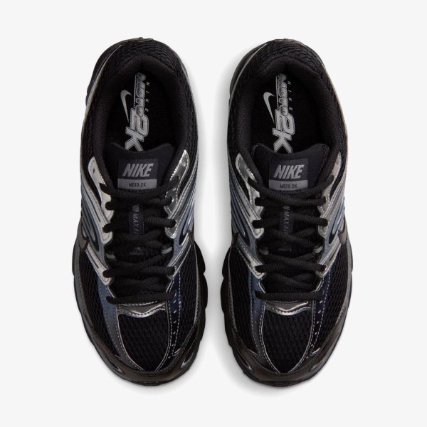 Женские кроссовки NIKE AIR MAX MOTO 2K BLACK / METALLIC SILVER