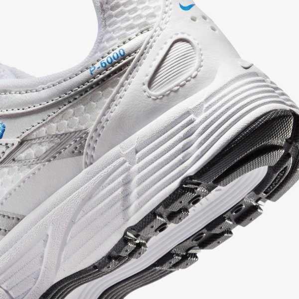 Детские кроссовки NIKE P-6000 BLUE CRYSTAL / METALLIC SILVER (GS)