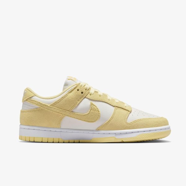 Жіночі кросівки WMNS NIKE DUNK LOW SUEDE SOFT YELLOW