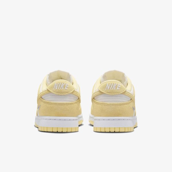 Жіночі кросівки WMNS NIKE DUNK LOW SUEDE SOFT YELLOW