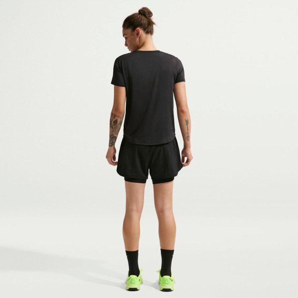 Женские шорты NIKE W NK ONE DF HR 3IN 2N1 SHORT