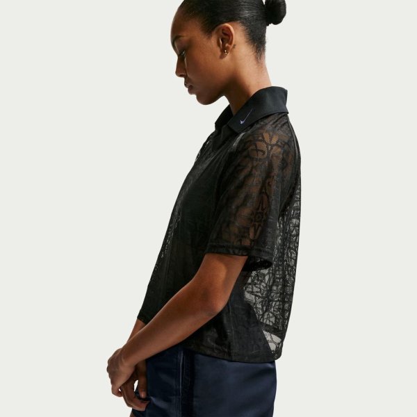 Жіноче поло NIKE W NK STREET LACE POLO JSY