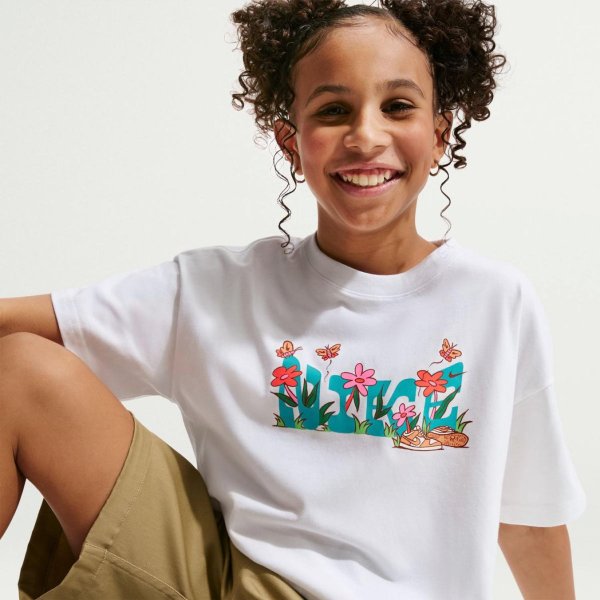 Детская футболка NIKE G NSW TEE OC BOXY CAMP