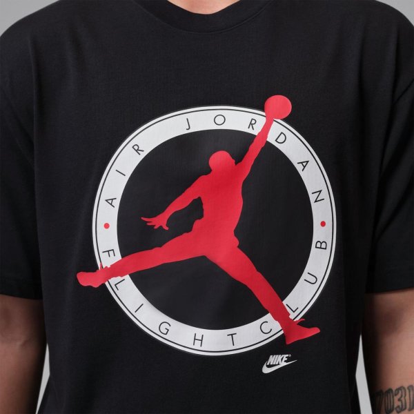 Чоловіча футболка JORDAN M J AJ FLT CLB SS CREW