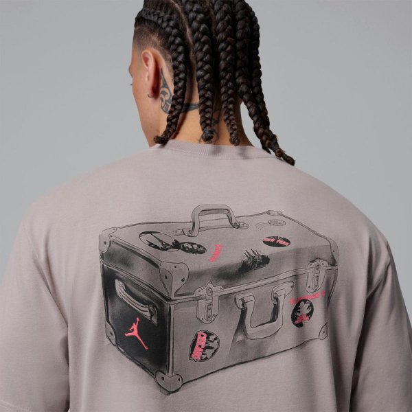 Чоловіча футболка JORDAN M J NC TRAVEL GFX SS CREW