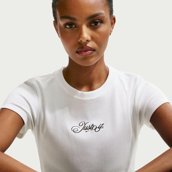 Жіноча футболка NIKE W NSW RIB MOD CRP JDI TEE