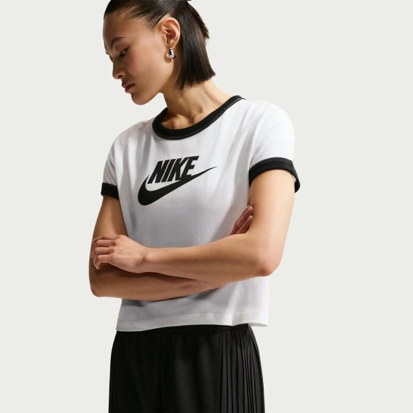 Жіноча футболка NIKE W NSW SS RINGER TEE VNTG RUN