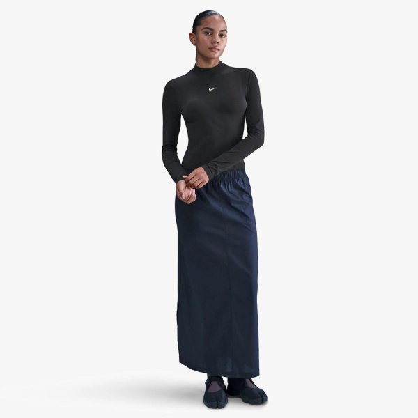 Женская футболка NIKE W NSW NK CHLL KNT MOCK TEE