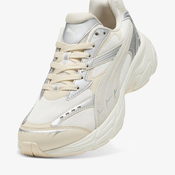 Жіночі кросівки PUMA MORPHIC RETRO WARM WHITE/SILVER
