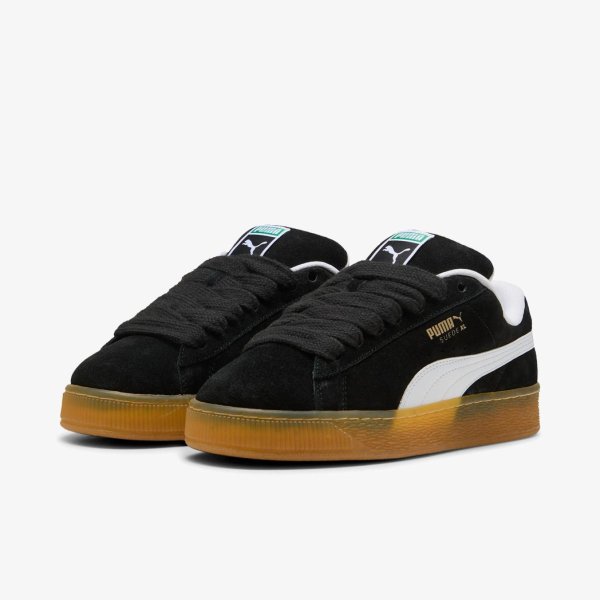 Кроссовки PUMA SUEDE XL DARK RISK BLACK / WHITE