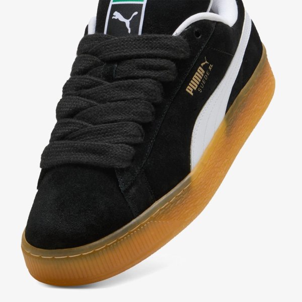 Кроссовки PUMA SUEDE XL DARK RISK BLACK / WHITE