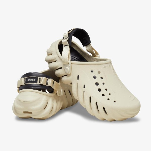 Клоги CROCS ECHO CLOG BONE / BLACK
