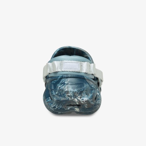 Клоги CROCS ECHO MARMLED CLOG BLACK SAND / MULTICOLOR