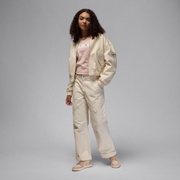 Женская футболка JORDAN W J SS GF GFX FLT TEE