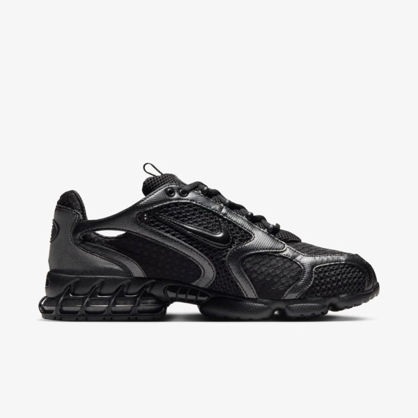 Мужские кроссовки NIKE AIR ZOOM SPIRIDON CAGE 2 TRIPLE BLACK