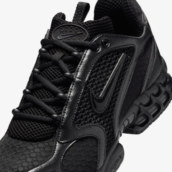 Мужские кроссовки NIKE AIR ZOOM SPIRIDON CAGE 2 TRIPLE BLACK