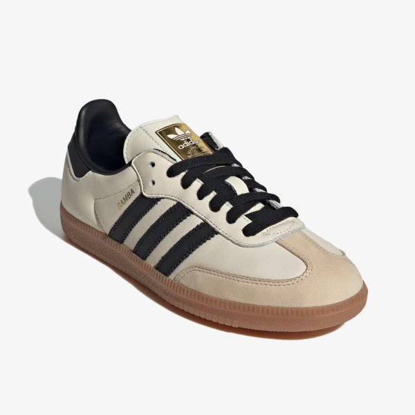 Женские кроссовки ADIDAS SAMBA OG WMNS CREAM WHITE / CORE BLACK