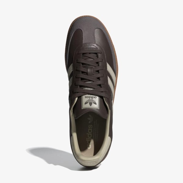 Женские кроссовки ADIDAS SAMBA OG BROWN / PUTTY GREY