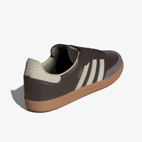 Женские кроссовки ADIDAS SAMBA OG BROWN / PUTTY GREY