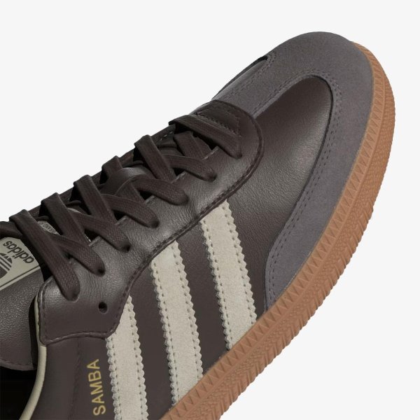 Женские кроссовки ADIDAS SAMBA OG BROWN / PUTTY GREY