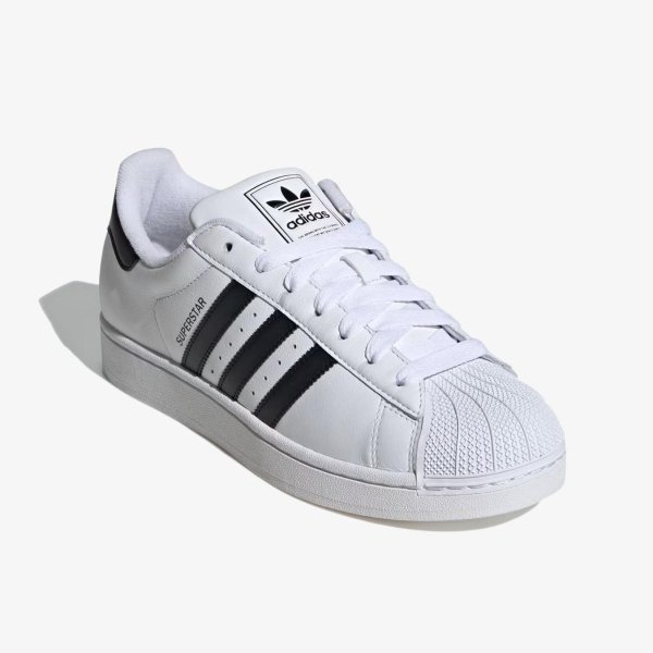 Мужские кроссовки ADIDAS SUPERSTAR II WHITE / BLACK