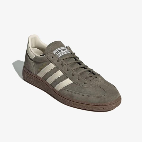 Мужские кроссовки ADIDAS HANDBALL SPEZIAL OLIVE STRATA / CREAM WHITE