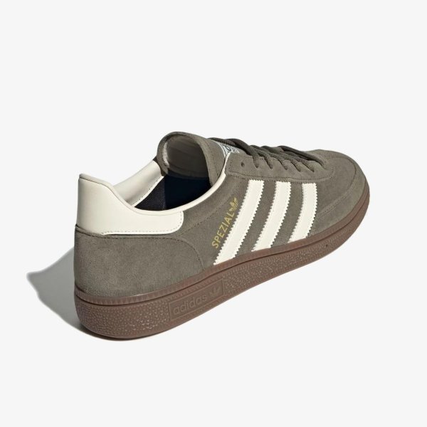 Мужские кроссовки ADIDAS HANDBALL SPEZIAL OLIVE STRATA / CREAM WHITE