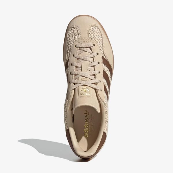 Женские кроссовки ADIDAS WMNS GAZELLE INDOOR SAND STRATA / PREMIUM BROWN