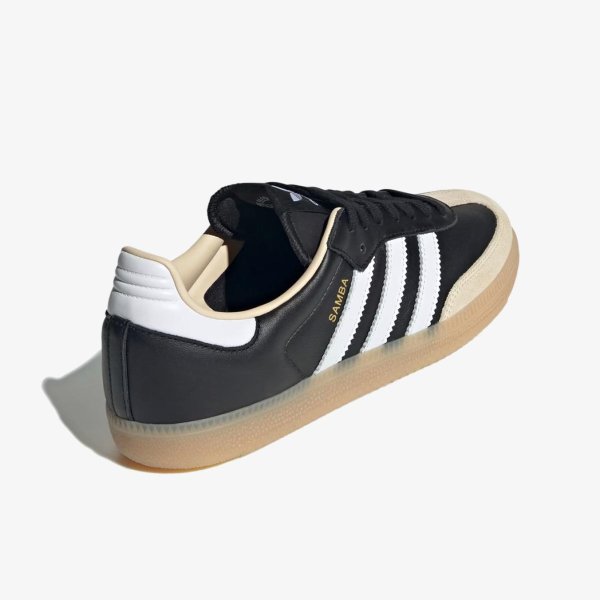 Кроссовки ADIDAS SAMBA OG CORE BLACK / CLOUD WHITE