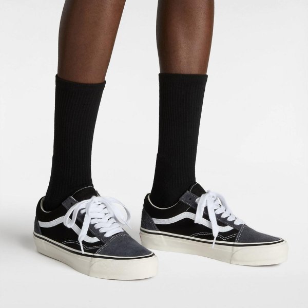 Кеды VANS OLD SKOOL PREMIUM DARK GREY / BLACK / WHITE