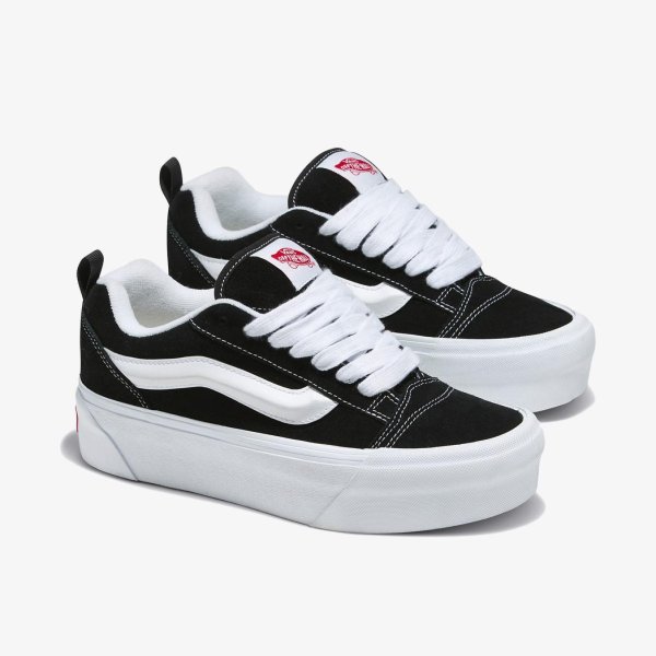 Мужские кеды Vans KNU STACK BLACK / WHITE