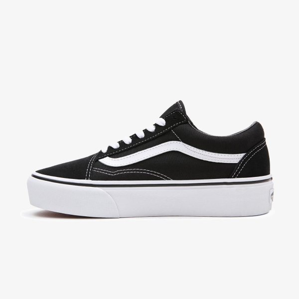 Жіночі кеди VANS OLD SKOOL PLATFORM BLACK / WHITE