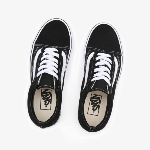 Жіночі кеди VANS OLD SKOOL PLATFORM BLACK / WHITE