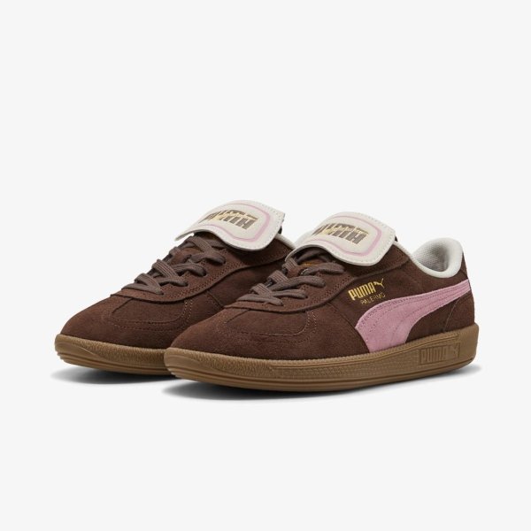 Женские кроссовки PUMA PALERMO PREMIUM SUEDE FLAT BRONZE / POISED PINK