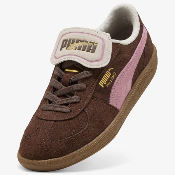 Женские кроссовки PUMA PALERMO PREMIUM SUEDE FLAT BRONZE / POISED PINK