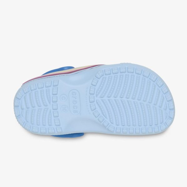 Детские тапочки CROCS CLASSIC CLOG STAR LIGHTS BLUE FROST (TD)