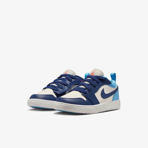 Детские кроссовки JORDAN 1 LOW ALT BLUE VOID / HOT LAVA (PS)