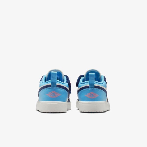 Детские кроссовки JORDAN 1 LOW ALT BLUE VOID / HOT LAVA (PS)