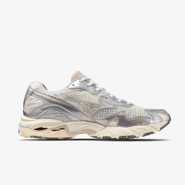 Мужские кроссовки MIZUNO WAVE RIDER 10 SNOW WHITE / WHITE SAND